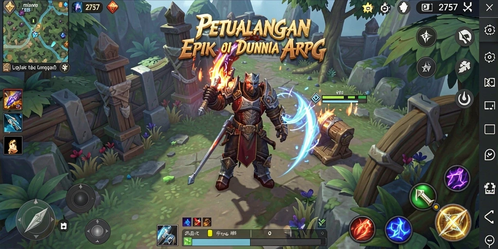 Menampilkan gameplay seru di dunia ARPG yang menantang.