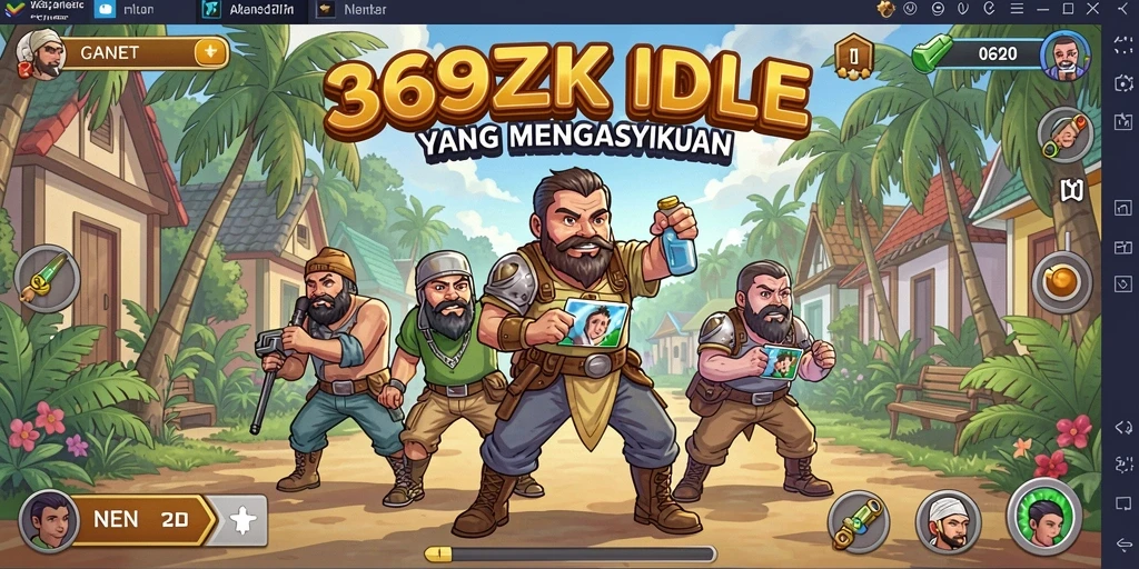 Screenshot gameplay 369ZK menunjukkan momen seru dalam permainan Idle.