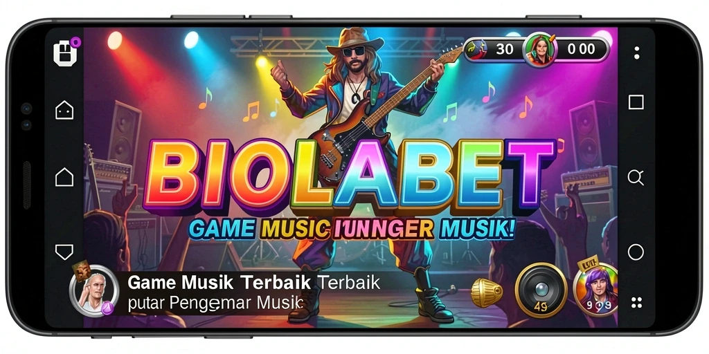Tampilan gameplay yang dinamis dan menyenangkan dalam BIOLABET.