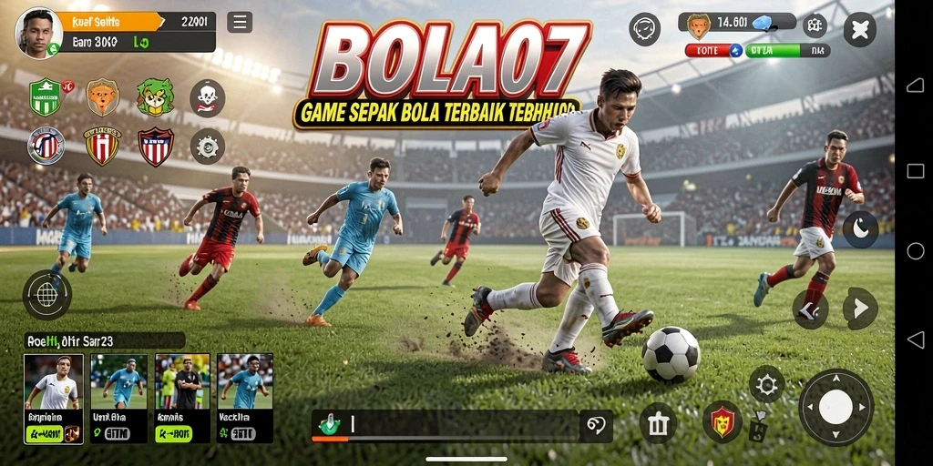 Gameplay intens dan grafik memukau di BOLA07.