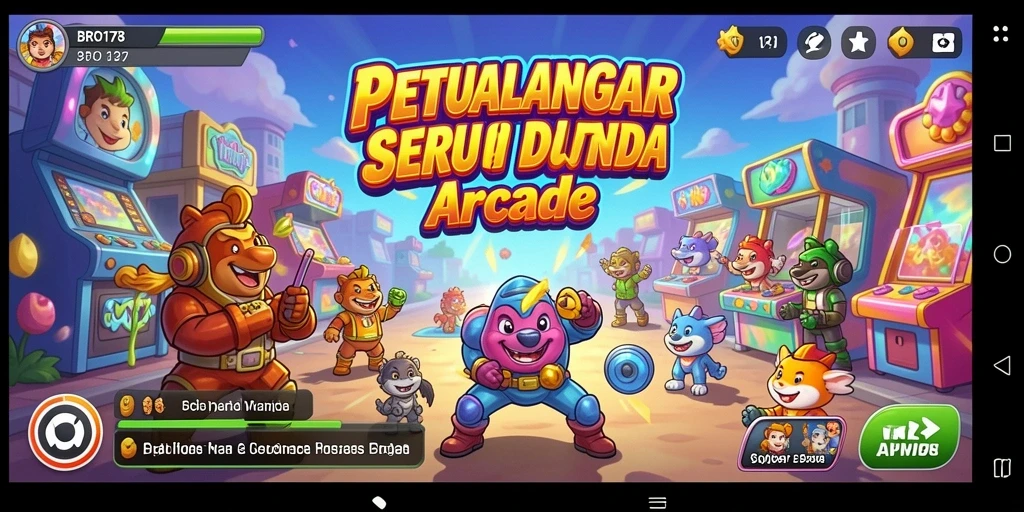 Tampilan gameplay BRO178 yang menawan dan penuh aksi seru.