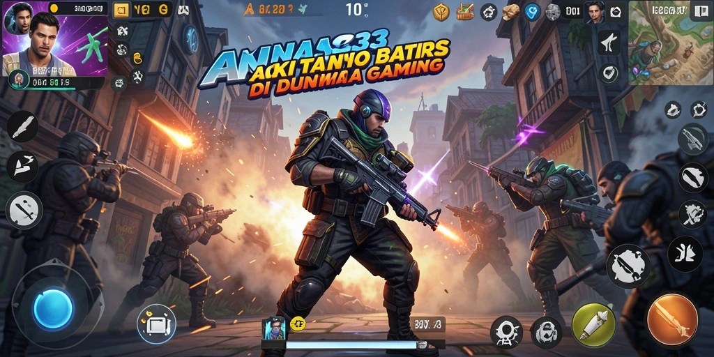Tampilan menarik dari gameplay GANAS33 yang penuh aksi.