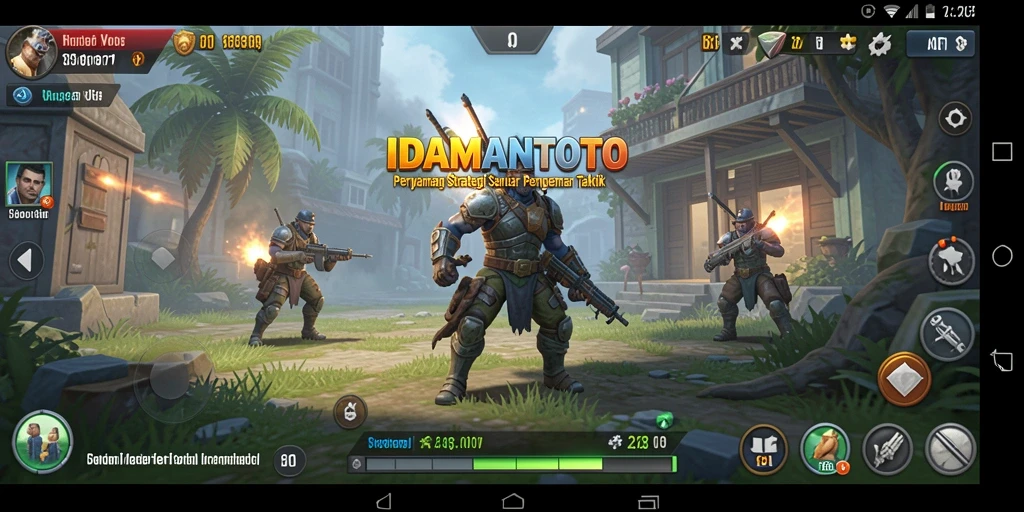 Tampilan gameplay menarik dari IDAMANTOTO yang penuh strategi.