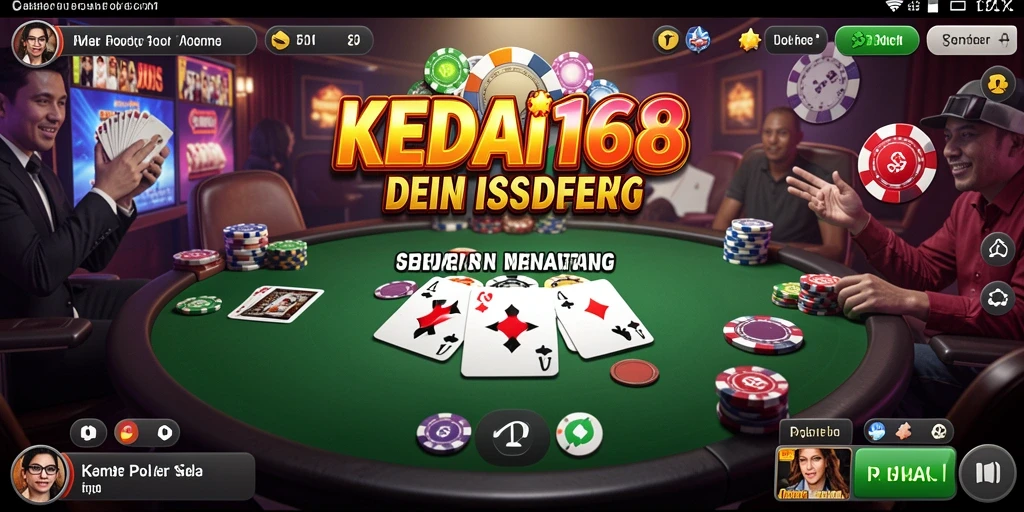 Tampilan gameplay menarik dari aplikasi KEDAI168 yang seru dan menantang.