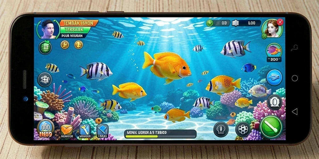 Tangkapan layar gameplay KNO89 yang menarik dengan aksi tembak ikan.