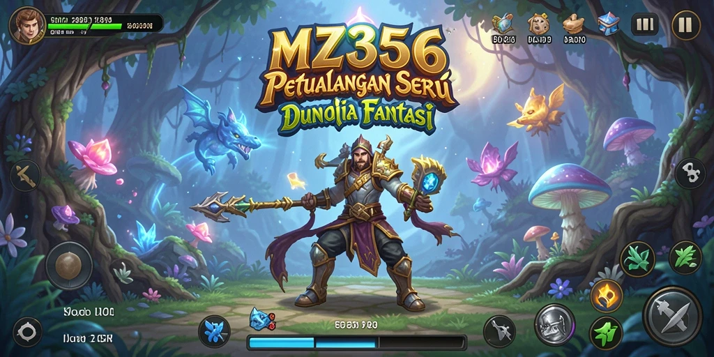 Tampilan gameplay seru di dunia petualangan MZ356.
