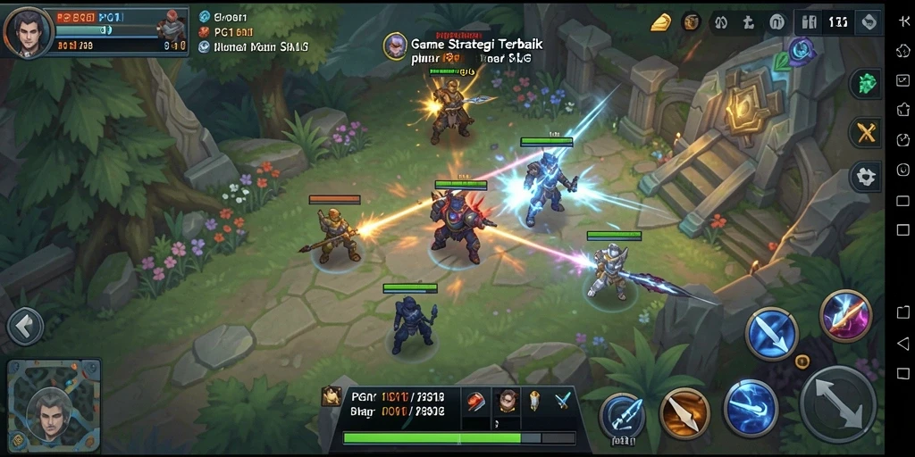 Tampilan gameplay PG11 yang mendebarkan dan penuh strategi.