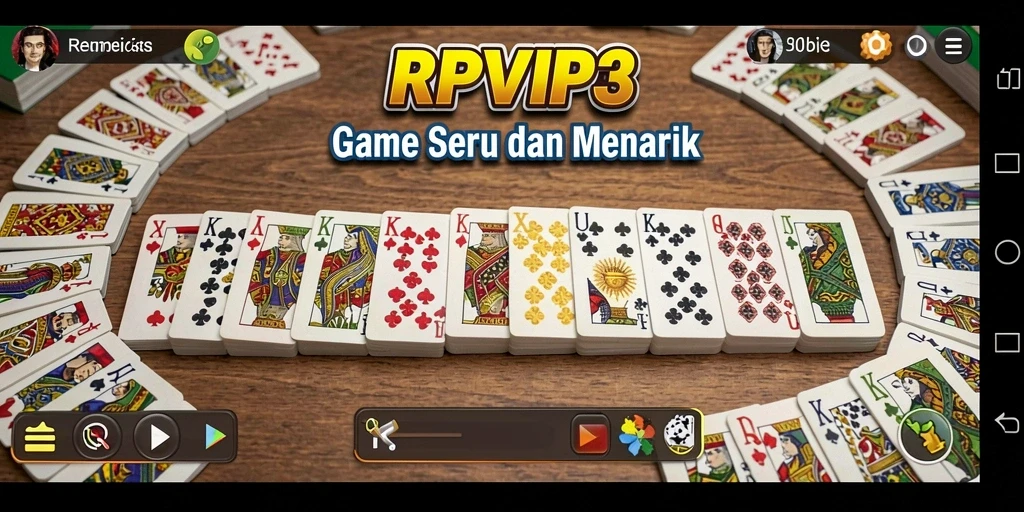 Tampilan gameplay RPVIP3 dengan grafik yang menarik.