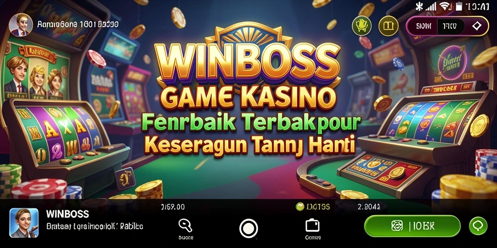 Tampilan menarik dari gameplay Kasino di WINBOSS.